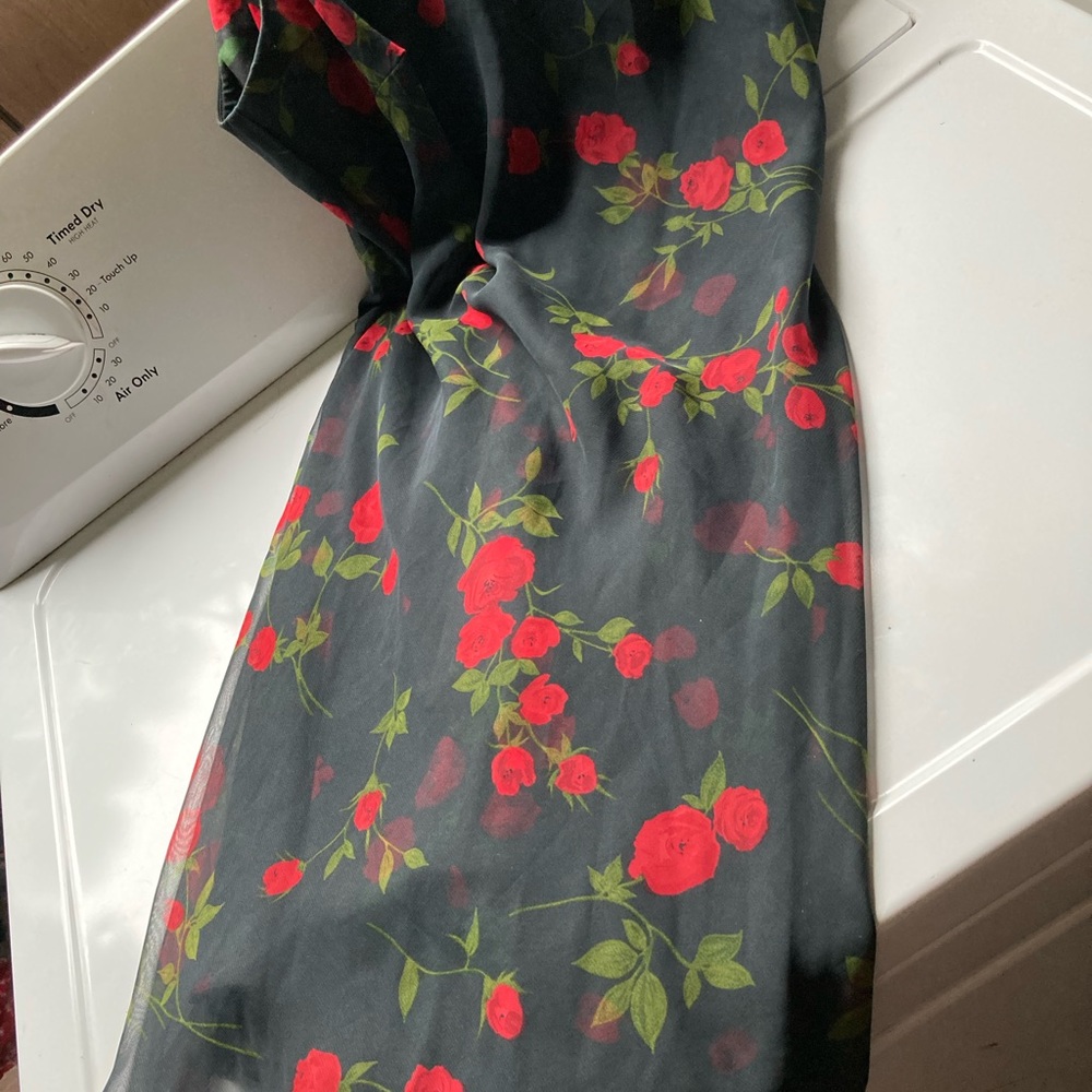 Plain Jane 5/6 dress women’s black floral